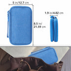 Teskyer Travel Cable Organiser Bag, Travel Essential, Dark Green