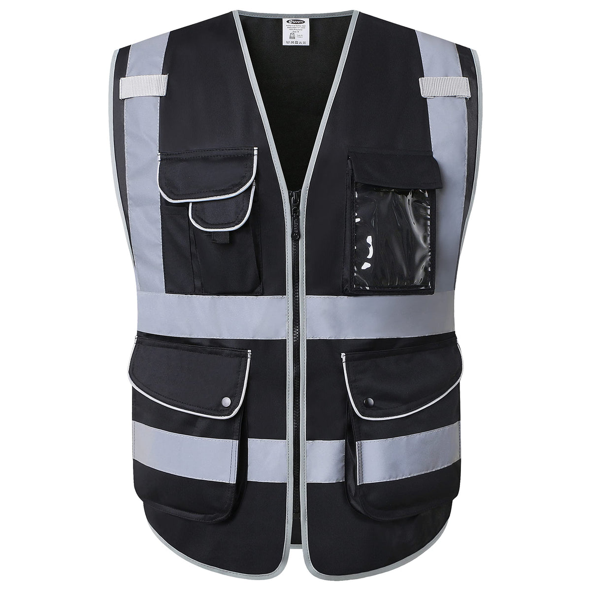 JKSafety Safety Vest for Men Women Reflective Hi Vis JK150 Green 3XL