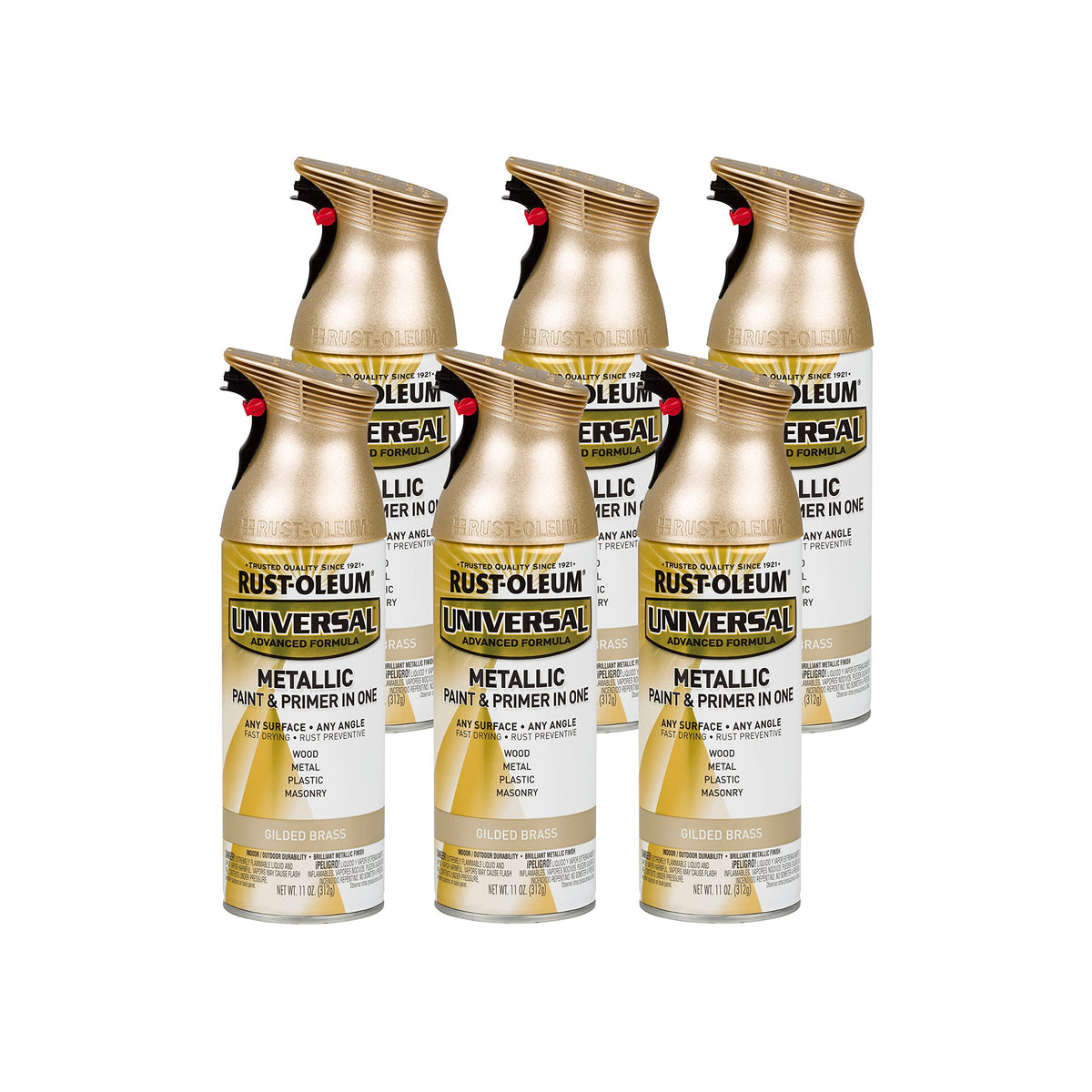 Rust-Oleum Universal All Surface Metallic Spray Paint, Aged Copper
