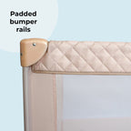 My Babiie MBTC1 Travel Cot from Birth to 15kg - Blush Pink