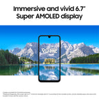 Samsung Galaxy A17 5G, AI Smartphone, Slim 7.5mm Frame, Large Screen, 50MP Camera, 128GB Storage, 4GB Memory, 5000 mAh Battery, Black, 3 Year Extended Warranty (UK Version)