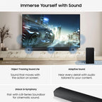 Samsung Smart TV 55-Inch U7020H Crystal UHD 4K TV, HDR10+, Motion Xcelerator, Dynamic Sound Pack, Gaming Hub, Knox Security, Vision AI Companion [2026]