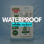 Brown Silicone Sealant, Waterproof & Flexible Sealant and Adhesive - 280ml