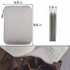 Teskyer Travel Cable Organiser Bag, Travel Essential, Dark Green