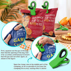 Chip Clips, Bag Clips for Food Storage, 12 Pack Multicolor