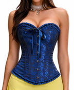 SZIVYSHI Halloween Overbust Corset Top