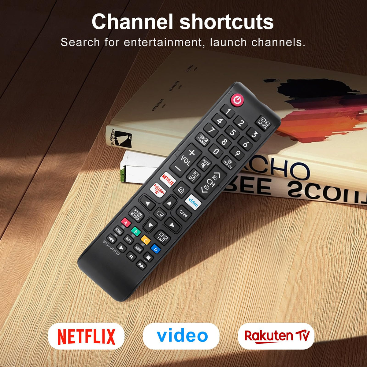 for Toshiba Remote Control T-8561, Universal for Toshiba Smart TVs
