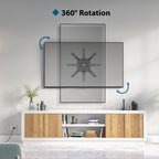 BONTEC TV Wall Bracket for 13-42 Inch TVs, Full Motion TV Wall Mount, 20 kg