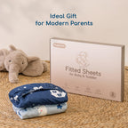 Next to Me Crib Sheets 83x50 cm Fitted 2 Pack Bedside Crib Sheets