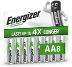 Energizer Recharge Power Plus Rechargeable AA Batteries (8 Pack) 2000 NiMH