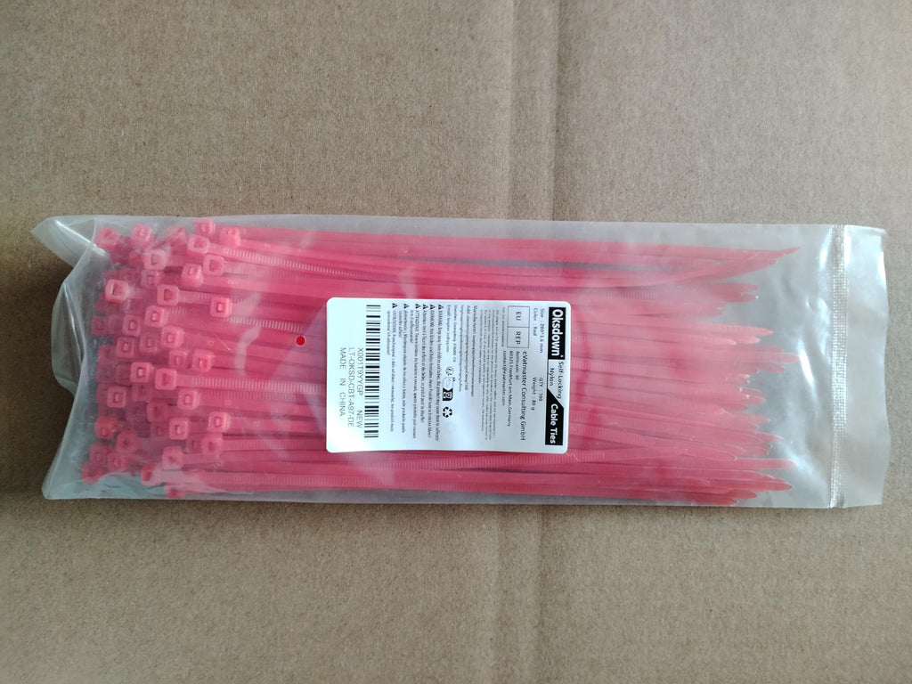 100 Pack Black Plastic Cable Ties 300mm×3.6mm Heavy Duty Strong Nylon Premium Self Locking 12 inch/30 cm Long Zip Tie Wraps