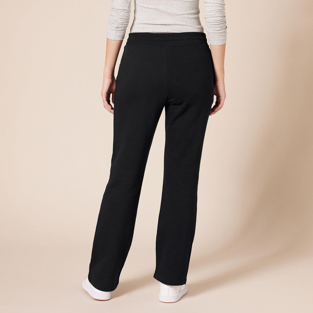 Amazon Essentials Women's Straight Leg Sweatpants with Drawstring for Women, Fleece