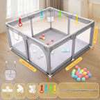CHOLY Baby Playpen for Babies and Toddlers, Durable Play Pen