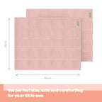 Silentnight Safe Nights Baby Blanket - Pack of 2 Soft 100% Cotton Cellular Baby Blanket for Newborn Ideal for Cot, Crib, Moses Basket and Pram - Baby Essentials - 2 Pack - Grey