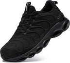 LARNMERN Steel Toe Cap Trainers Men Women Safety Trainers Safety Work Shoe