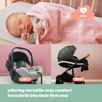 Silentnight Safe Nights Baby Blanket - Pack of 2 Soft 100% Cotton Cellular Baby Blanket for Newborn Ideal for Cot, Crib, Moses Basket and Pram - Baby Essentials - 2 Pack - Grey
