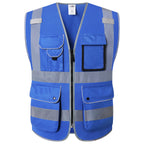 JKSafety Safety Vest for Men Women Reflective Hi Vis JK150 Green 3XL