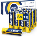 Allmax AA (LR6) Maximum Power Alkaline Batteries (12 Count) – 1.5V