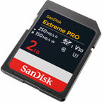 SanDisk 1TB Extreme PRO SDXC card, SD Card, V60 Memory card, 6K & 4K UHD, up to 280 MB/s, Shock, Temperature, Water and X-Ray Proof, RescuePro Deluxe data recovery software, UHS-II, Class 10, U3