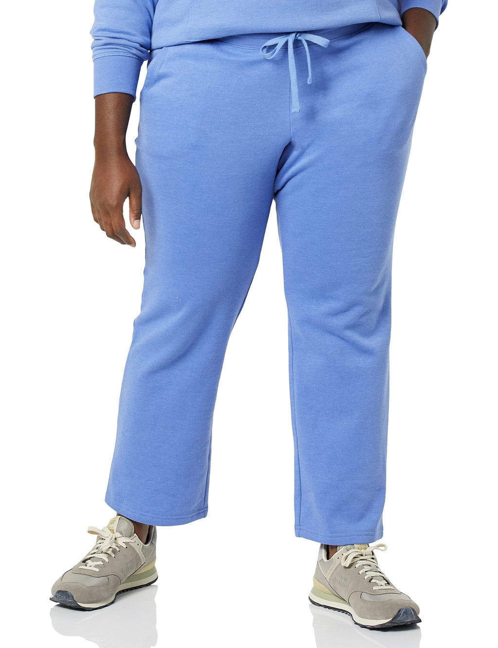 Amazon Essentials Women's Straight Leg Sweatpants with Drawstring for Women, Fleece
