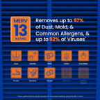AprilAire 213 Replacement Filter for AprilAire Whole-House Air Purifiers - MERV 13, Healthy Home Allergy, 20x25x4 Air Filter (Pack of 1)