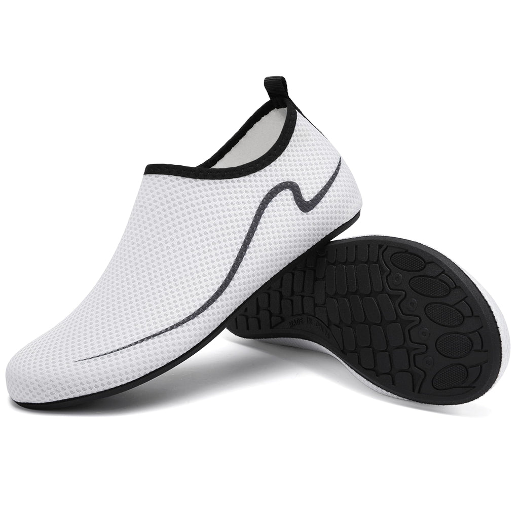 Water Shoes for Women Men Quick-Dry Beach Swim Socks with Non-Slip Sole