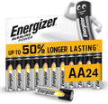 Energizer Alkaline Power - AA Batteries (24 Pack) Up To 50% Long Lasting