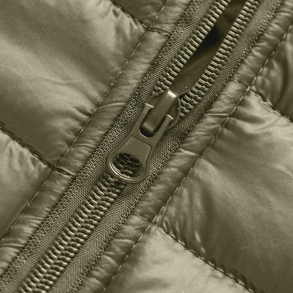 Men Winter Warm Down Jacket Long Sleeve Quilted Coats Casual Puffer Jackets Mens Outdoor Ski Hiking Windproof Stand Collar Full Zip Outwear Solid Color Thermal Coat