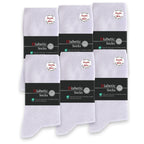 SockWaddles Diabetic Socks for Men & Women, 6 Pairs, Soft Loose Top