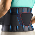 FEATOL Back Brace for Men & Women, Lower Back, Sciatica Pain Relief