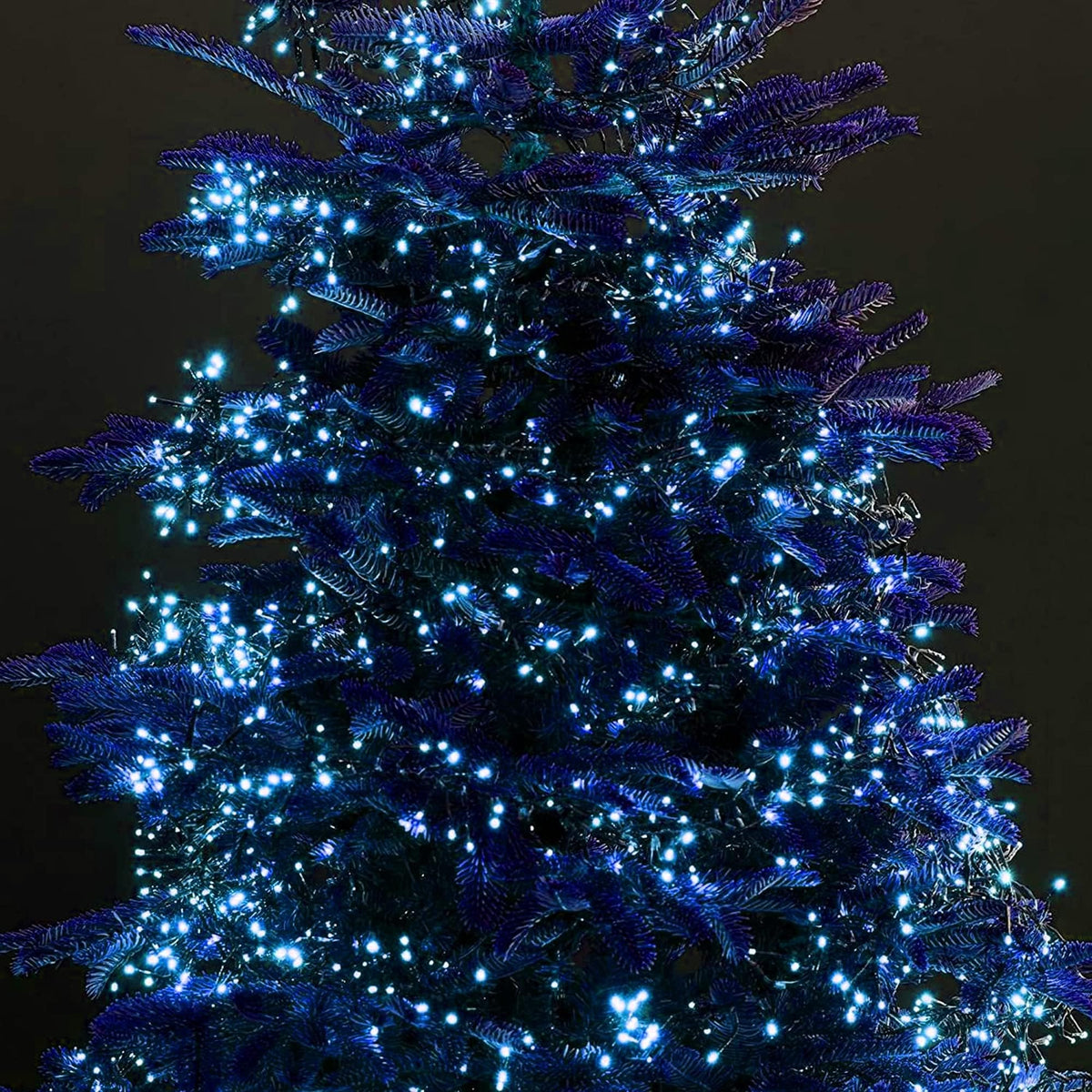 Dazzle Bright 300 LED Christmas String Lights, 100 FT Connectable Waterproof String Lights Green Wire with 8 Modes, Christmas Decorations for Indoor Outdoor Xmas Party Yard Garden (Warm White)