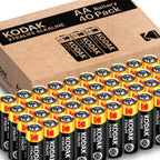 KODAK AA Alkaline Batteries (60 Pack) Double A Battery, LR6 1.5V