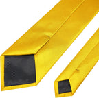RBOCOTT Solid Color Tie Mens Necktie for Business and Wedding Party