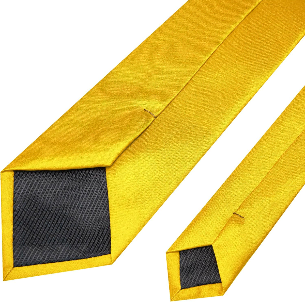 RBOCOTT Solid Color Tie Mens Necktie for Business and Wedding Party