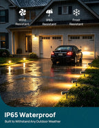 Linkind Halloween Solar Lights Outdoor Spotlight Waterproof RGB 2 Pack