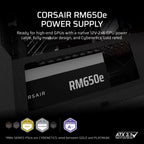 CORSAIR RM850e (2025) Fully Modular Low-Noise ATX Power Supply – Black