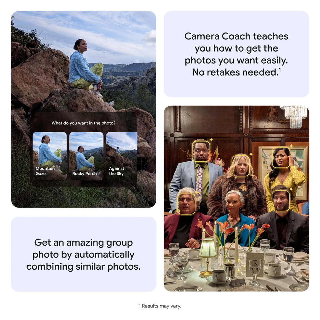 Google Pixel 10a - 7 years of new updates and features, 30+ hours battery, Camera Coach, Gemini Live, Pixel Safe - Fog, 128GB