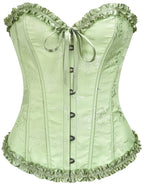 SZIVYSHI Halloween Overbust Corset Top