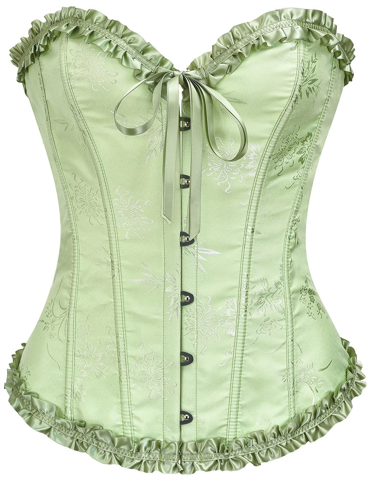 SZIVYSHI Halloween Overbust Corset Top
