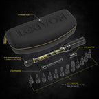 LEXIVON Torque Wrench 1/2-Inch Drive Click 10~150 Ft-Lb/13.6~203.5 Nm (LX-183)