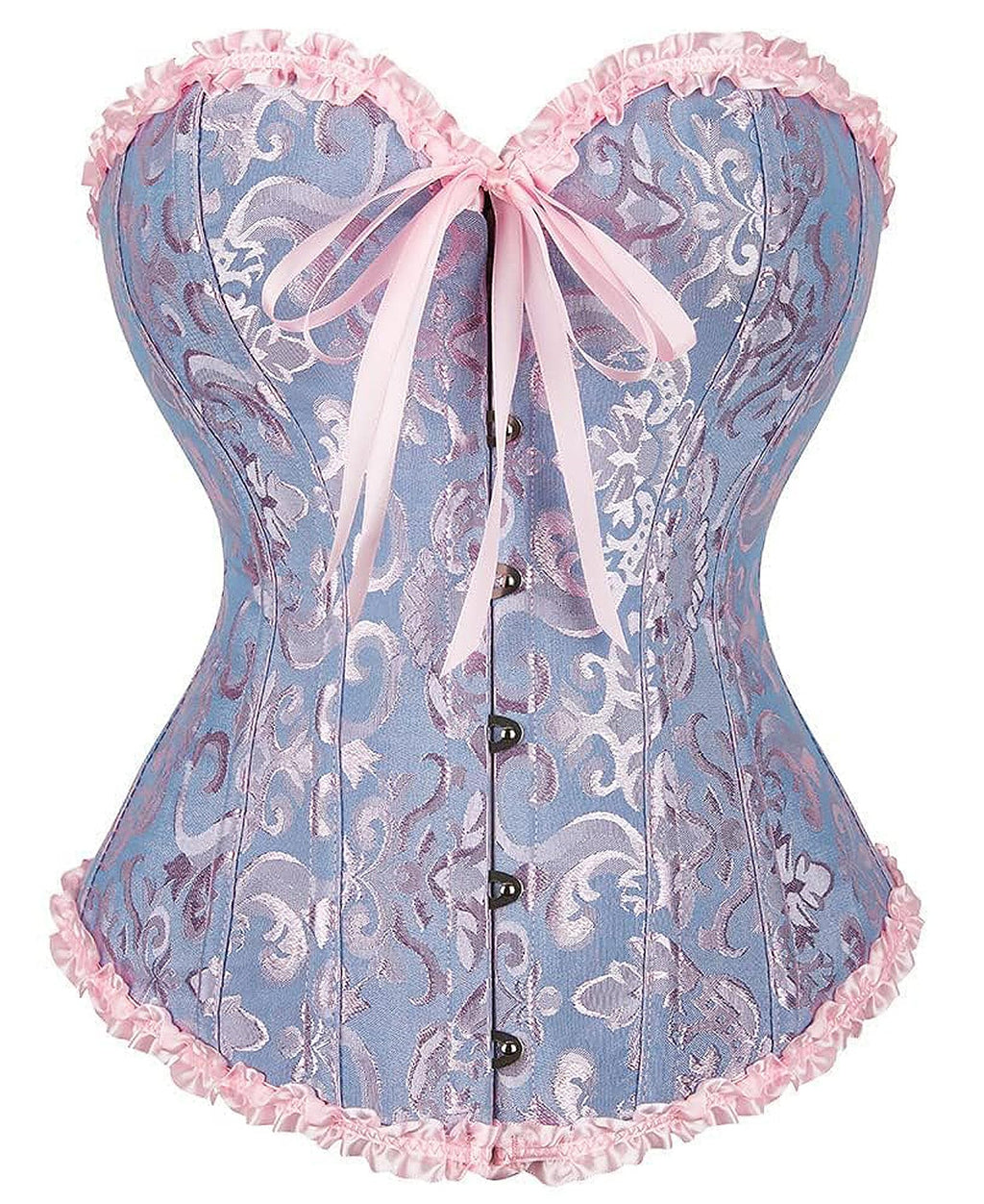 SZIVYSHI Halloween Overbust Corset Top