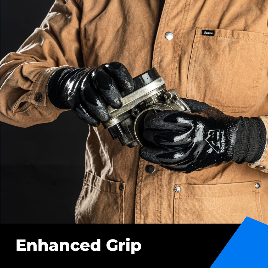 toolant 100% Waterproof Winter Work Gloves, Thermal Insulation with Grip
