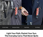 OLIGHT ArkPro EDC Flat Flashlight Rechargeable, Pocket Light, Black CW