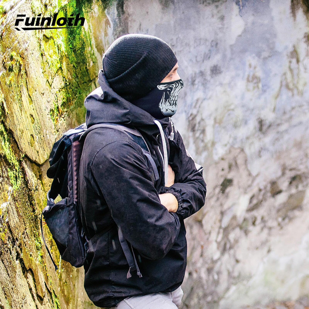 Fuinloth Balaclava Ski Mask Motorcycle Winter UV Protection Unisex