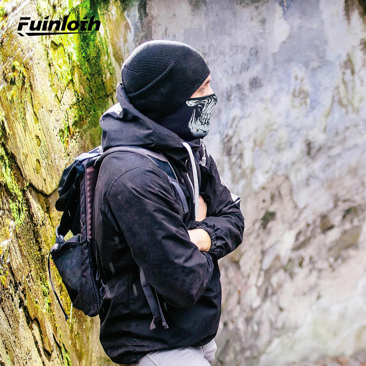 Fuinloth Balaclava Ski Mask Motorcycle Winter UV Protection Unisex