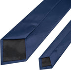 RBOCOTT Solid Color Tie Mens Necktie for Business and Wedding Party