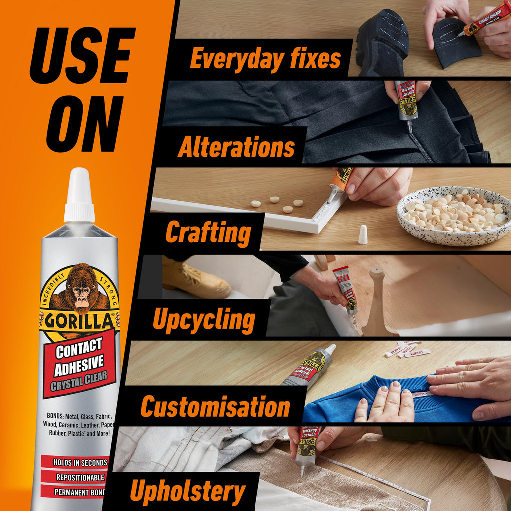 Gorilla Contact Adhesive 75g (6 Pack)