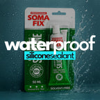 Brown Silicone Sealant, Waterproof & Flexible Sealant and Adhesive - 280ml