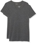 Amazon Essentials Women's Regular-Fit Short-Sleeve Crewneck T-Shirt, Multipacks