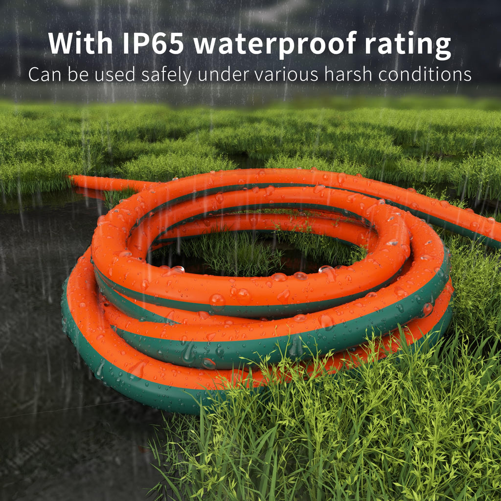 HUANCHAIN Indoor Black Extension Cord 3 FT Waterproof 16/3 Gauge